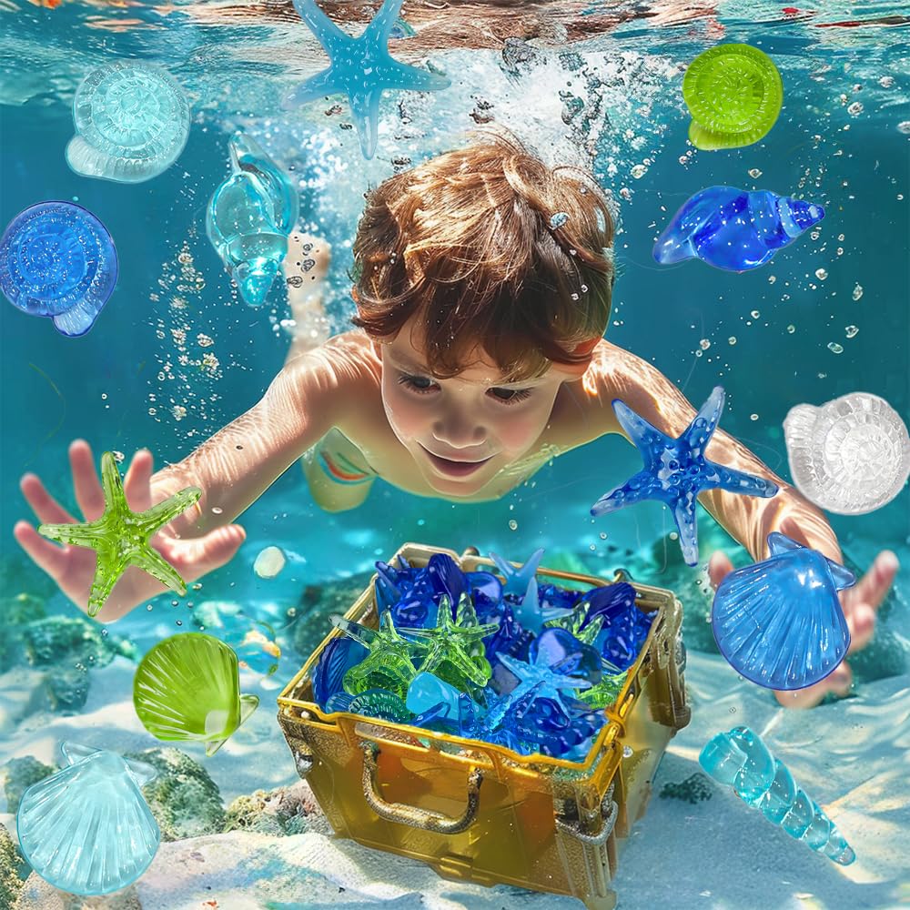 Amazon.co.jp: HappyFiller アクリル宝石、プラスチック貝殻、ヒトデ